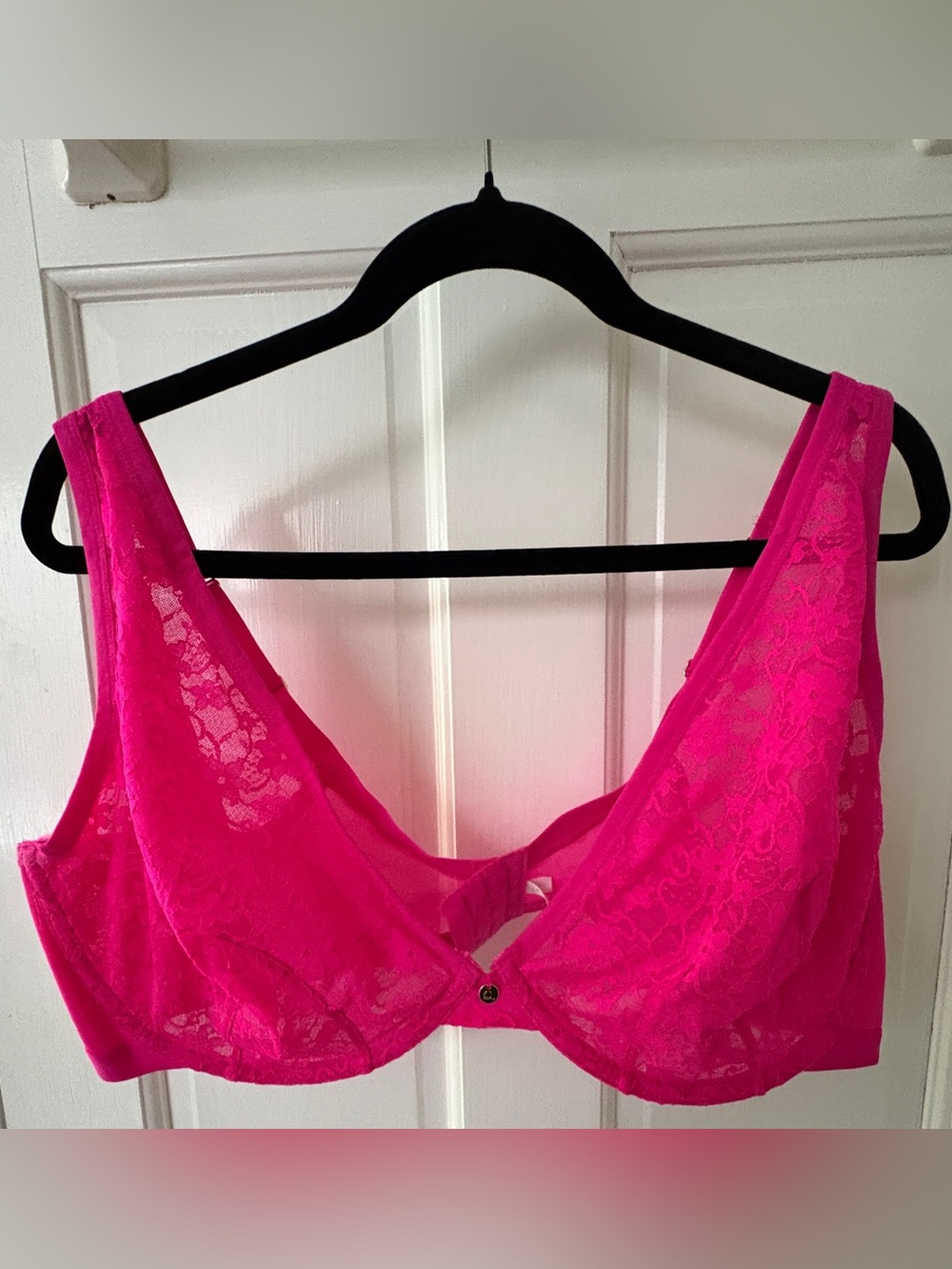Cacique Lane Bryant High Apex Plunge Bra 46DDD
